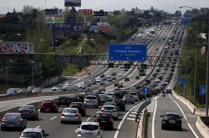 Habrá cortes de carriles en la autovía A-6 de entrada a Madrid desde el 26 al 29 de julio