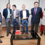 Castaño, Fernández, Tudanca, Prieto, Fernández Carriedo y Duce, en el Foro de UGT sobre Servicios Públicos