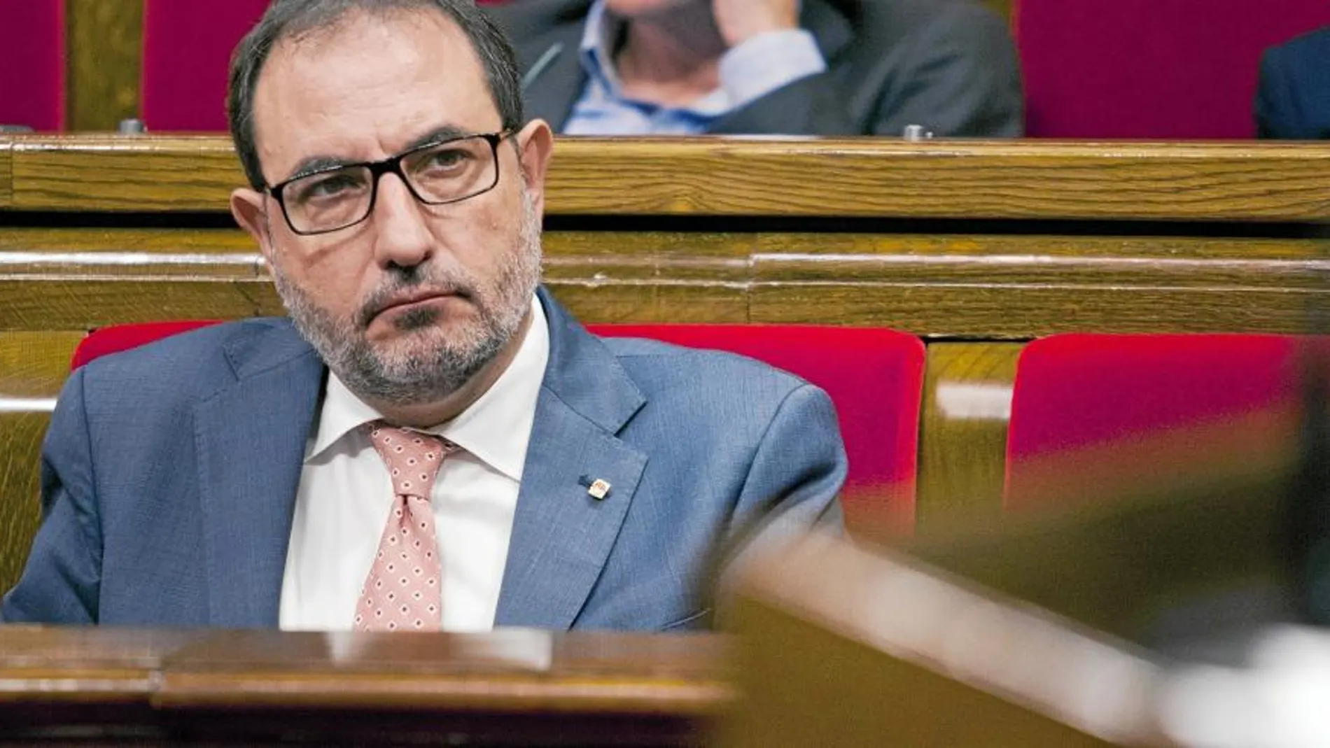 Ramón Espadaler, el candidato de Unió a la presidencia de la Generalitat, declaró ayer en la Audiencia Nacional