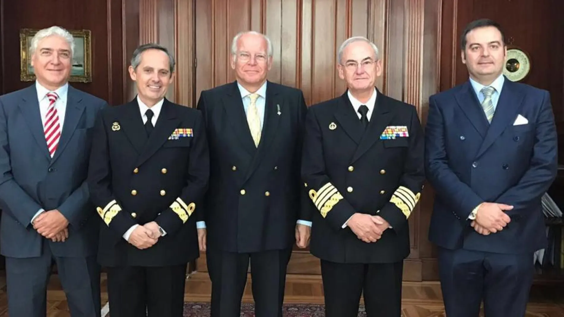 Francisco Javier Garcia-Faria del Corral, Francisco Palmero, Javier Palmero, Gonzalo Sanz y Teodoro Esteban