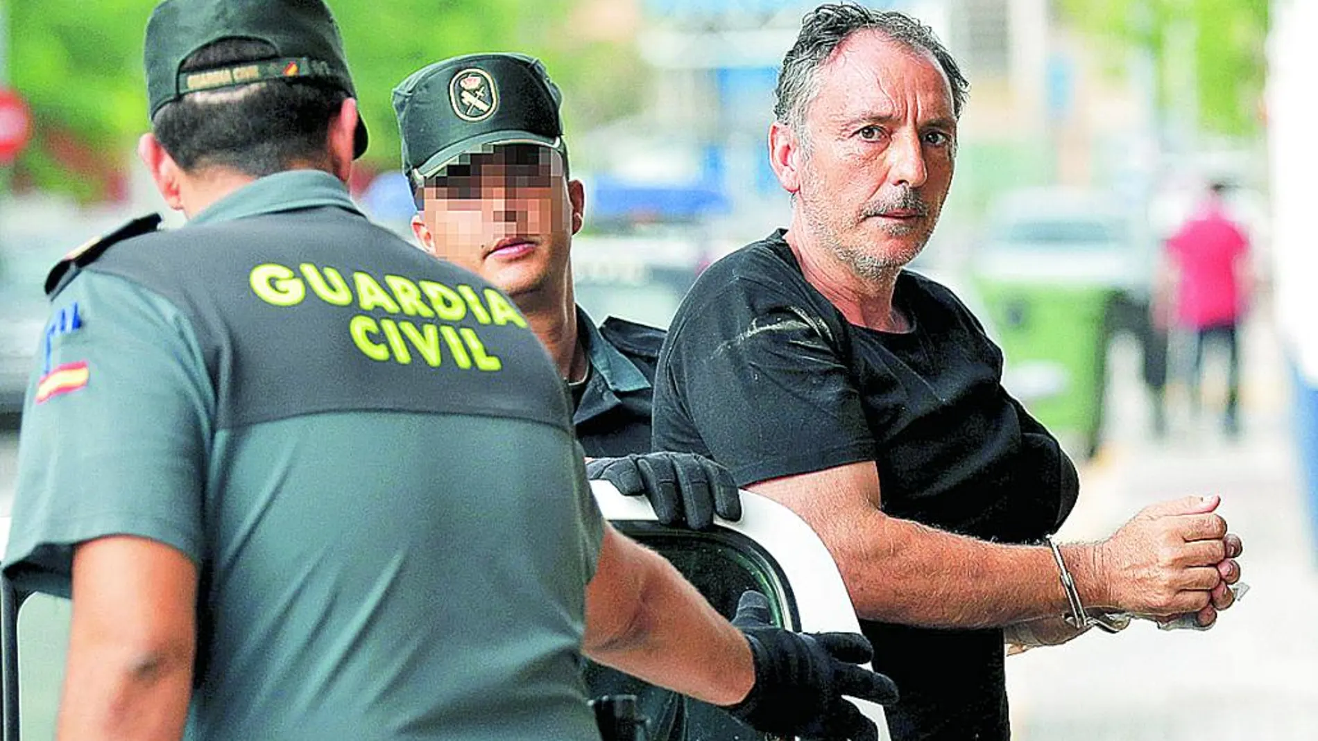 Marcos Cabo fue conducido ante la juez de Instrucción de Llíria ayer a las 9’10 de la mañana.