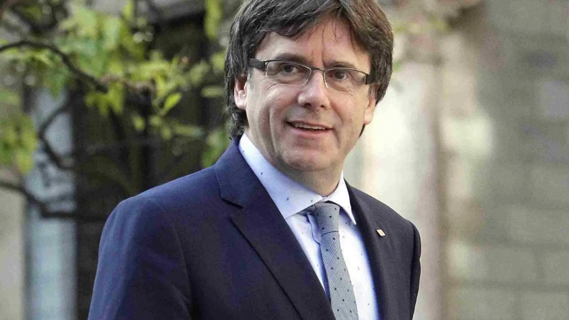 El presidente de la Generalitat, Carles Puigdemont,