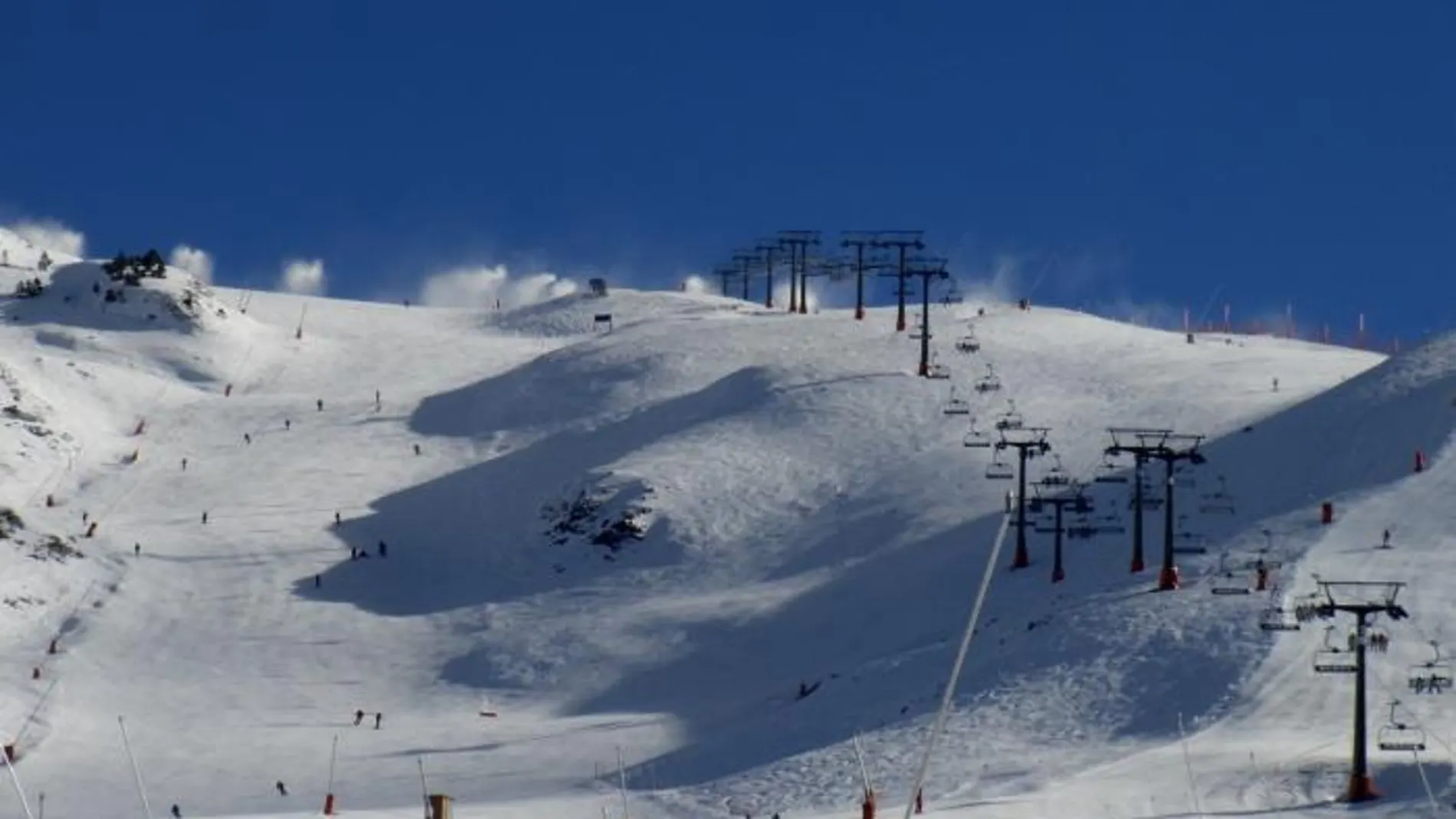 Baqueira el pasado 1 de enero de 2016