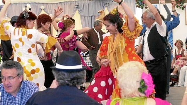 La Feria de Abril siempre ha conseguido un gran éxito de público en Barcelona