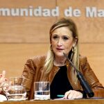 La presidenta de la Comunidad de Madrid, Cristina Cifuentes.