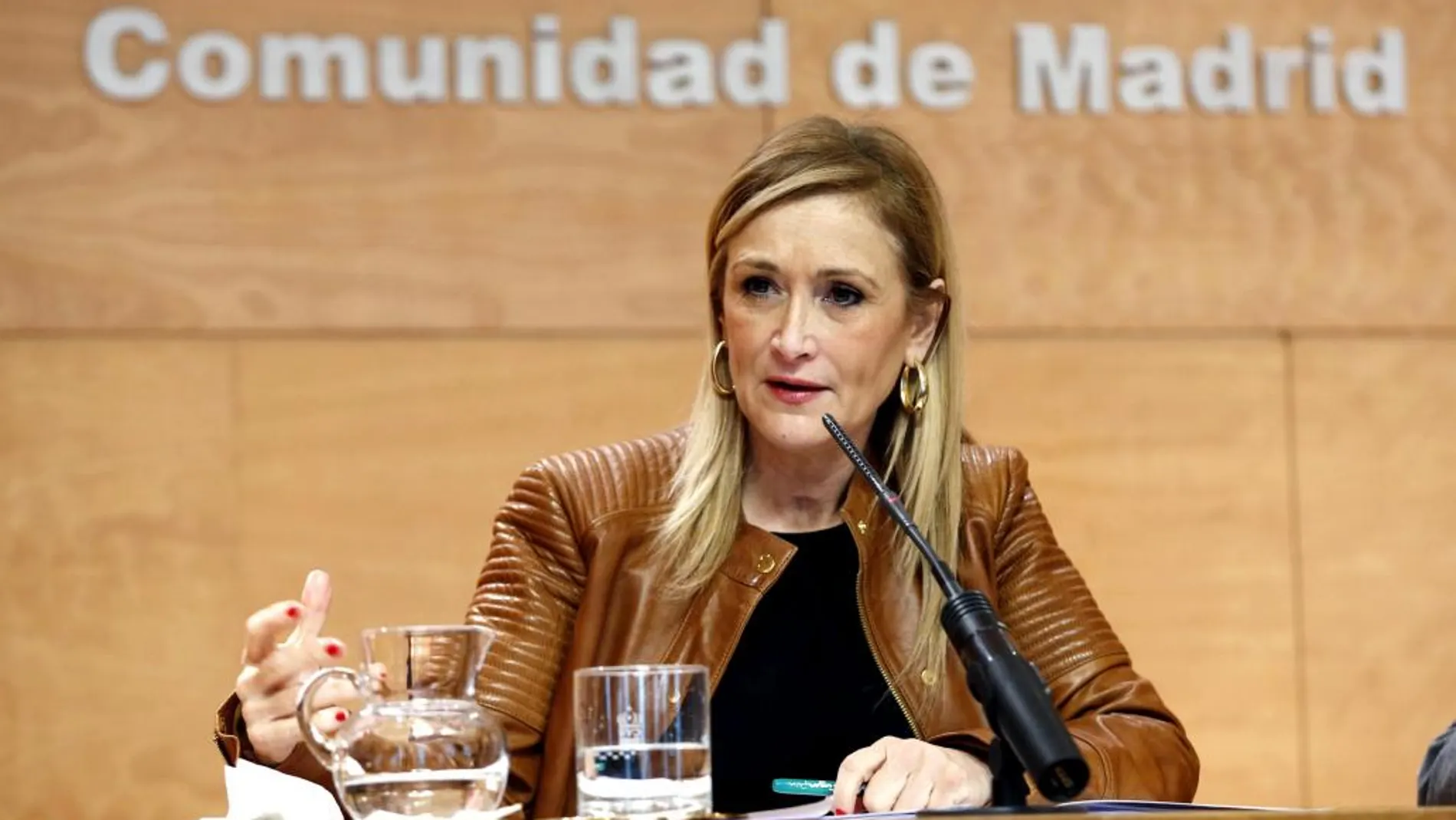 La presidenta de la Comunidad de Madrid, Cristina Cifuentes.