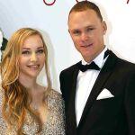 ChrisFroome junto a su mujer Michelle ayer en el Baile de la Cruz Roja ayer en Monaco
