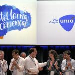 Josep Antoni Duran Lleida siguió el congreso de Unió desde un segundo plano