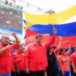 Nicolás Maduro durante un acto de Gobierno el jueves 27 de julio de 2017, en Caracas (Venezuela).