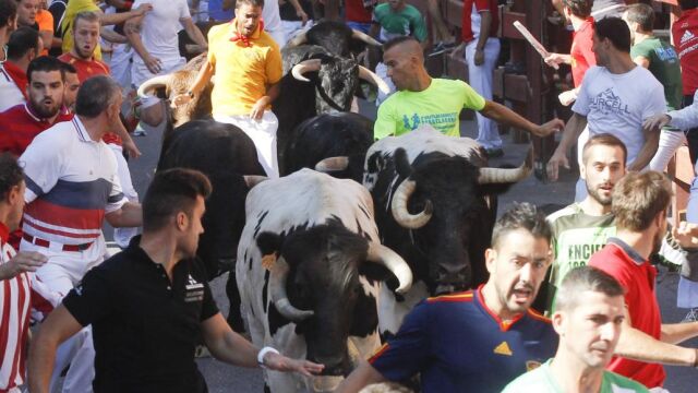 El encierro ha durado un minuto y 45 segundos