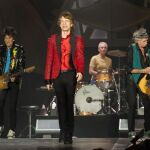 Ronnie Wood, Mick Jagger, Charlie Watts y Keith Richards.