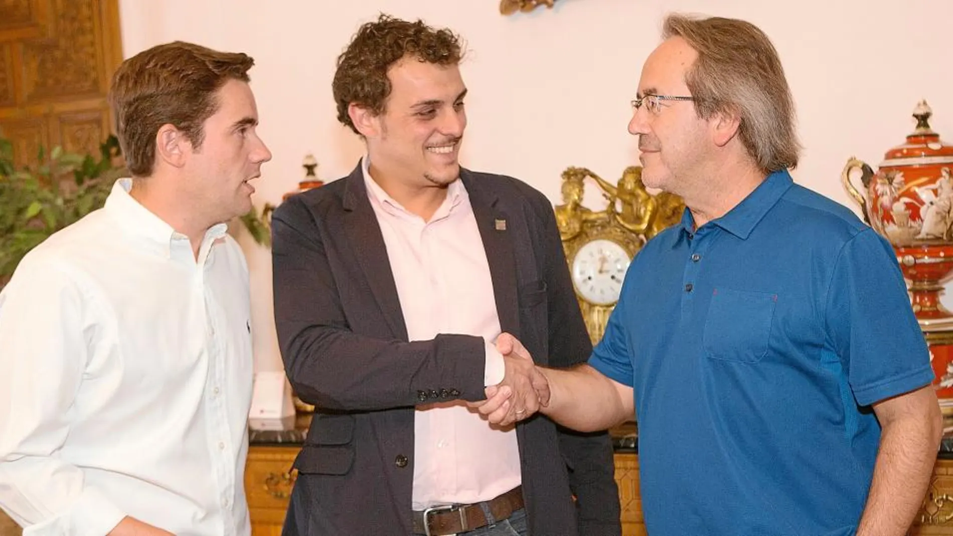 Los alcaldes de Zamora y Toro, Francisco Guarido y Tomás del Bien, se reúnen para sacar adelante iniciativas conjuntas de cara a Las Edades