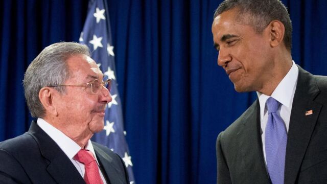 Barack Obama y Raúl Castro el pasado mes de septiembre en la sede de la ONU.