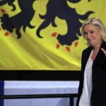 Marine Le Pen tras conocer los resultados