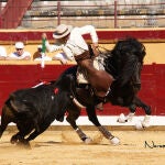 El rejoneador burgalés Óscar Borjas, en imagen de archivo