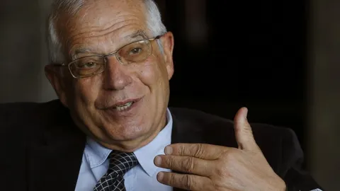 El expresidente del Parlamento Europeo y exministro socialista Josep Borrell