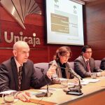 La presentación del informe trimestral tuvo lugar, como siempre, en la sede del Grupo Unicaja