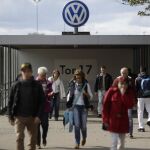 La fábrica de Volkswagen en Wolfsburg, Alemania