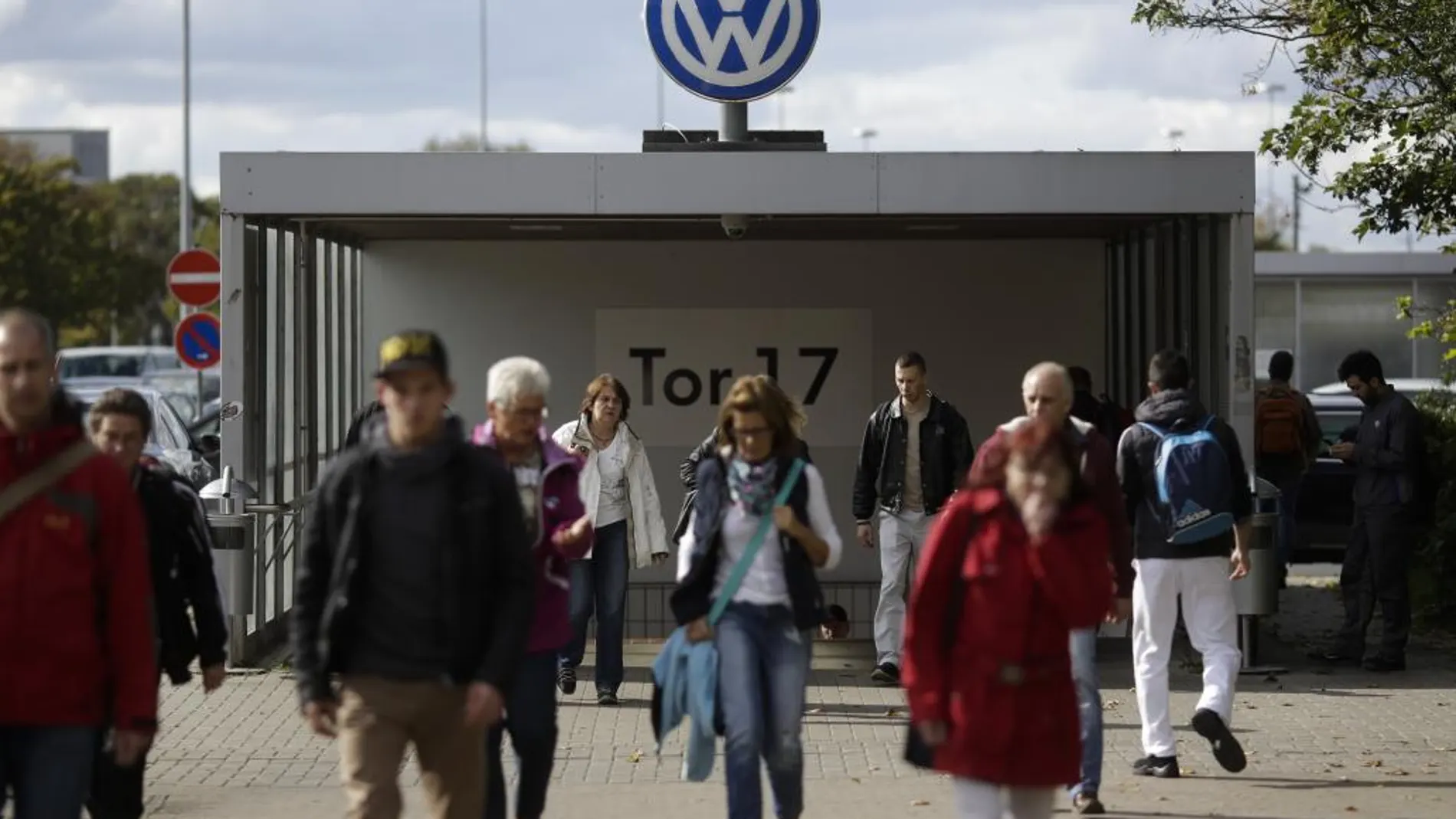 La fábrica de Volkswagen en Wolfsburg, Alemania