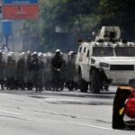 Protesta en Caracas