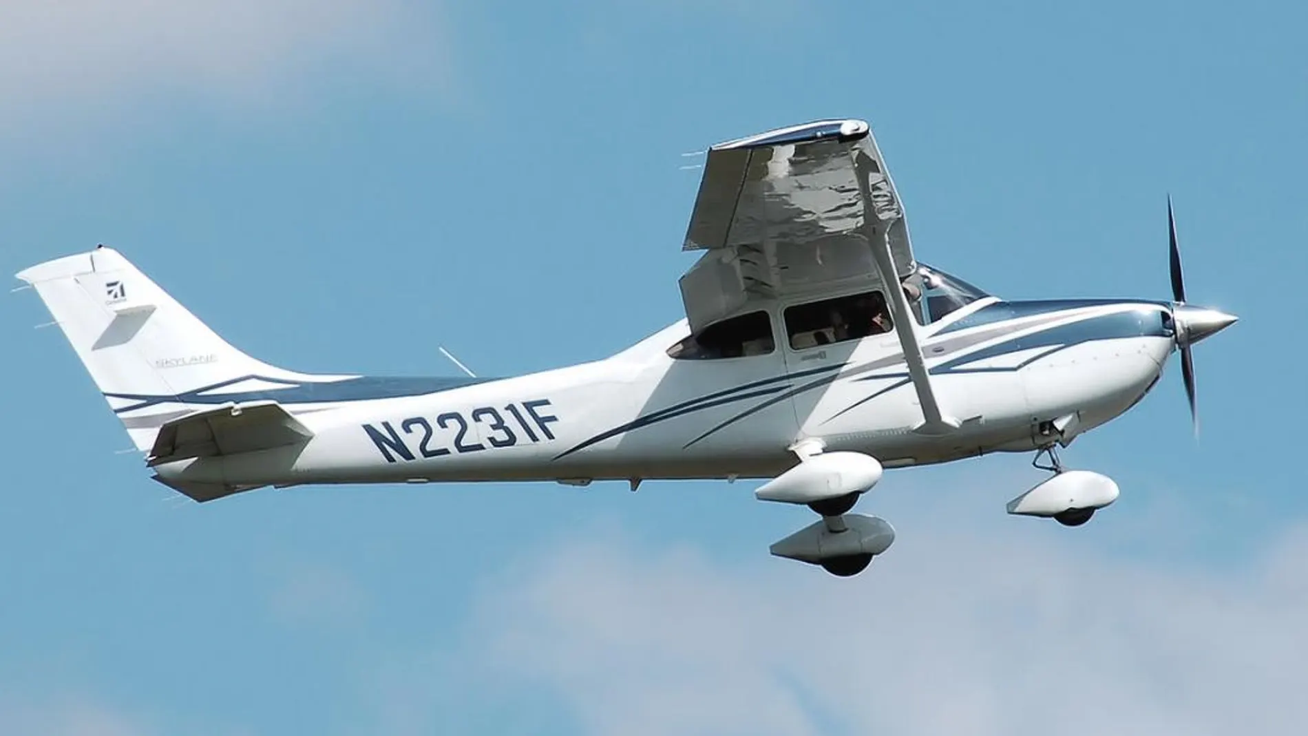 Un modelo de avioneta Cessna