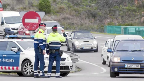 La Generalitat desplegará 1.868 agentes por las carreteras catalanas.