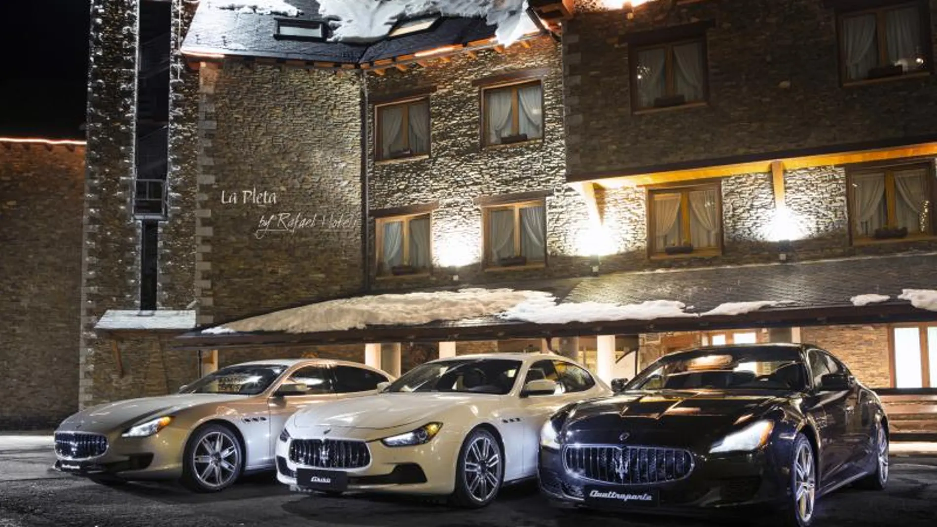 Maserati Winter Tour en el exclusivo hotel La Pleta by Rafael Hoteles