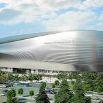Una imagen de lo que será el Santiago Bernabéu
