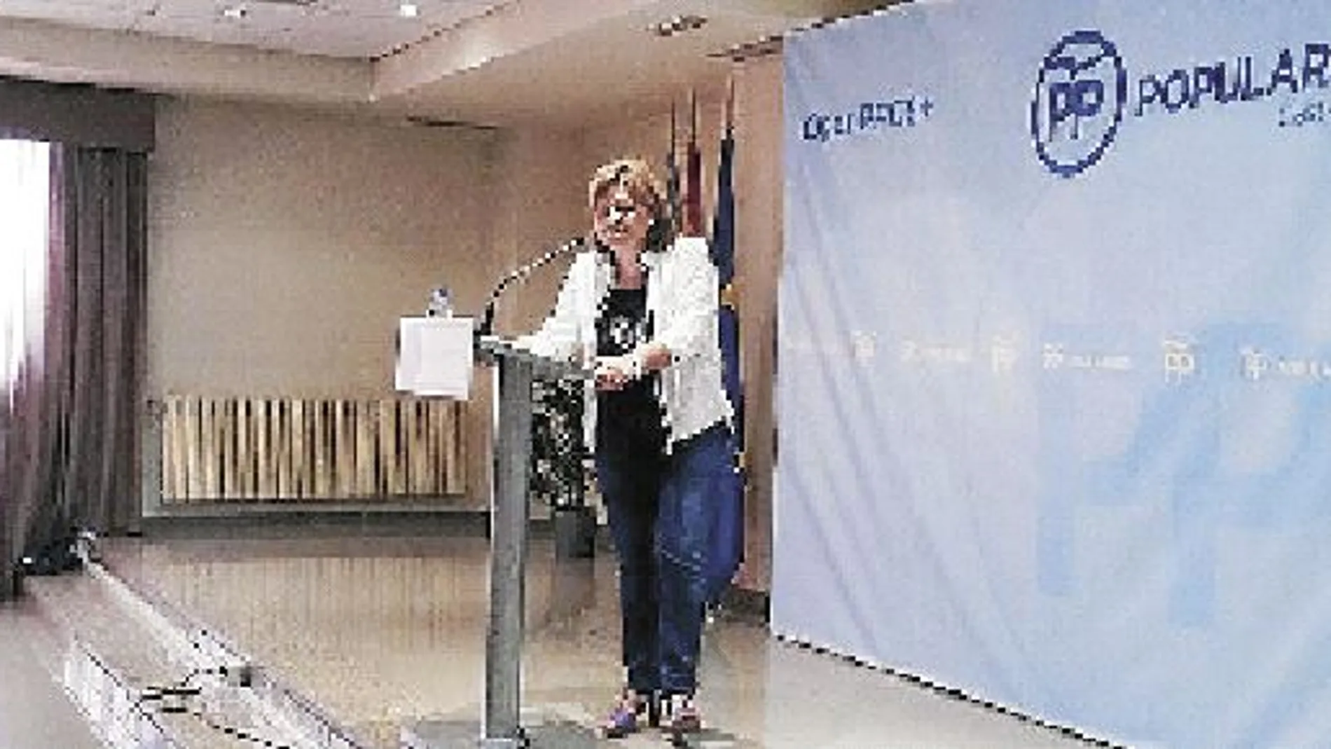 Bonig clausuró ayer, junto al presidente del PP de la provincia de Castellón, Javier Moliner, la jornada «OpenPPCS +»