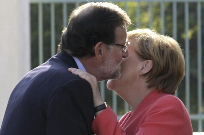 Rajoy y Merkel, cita en el lago