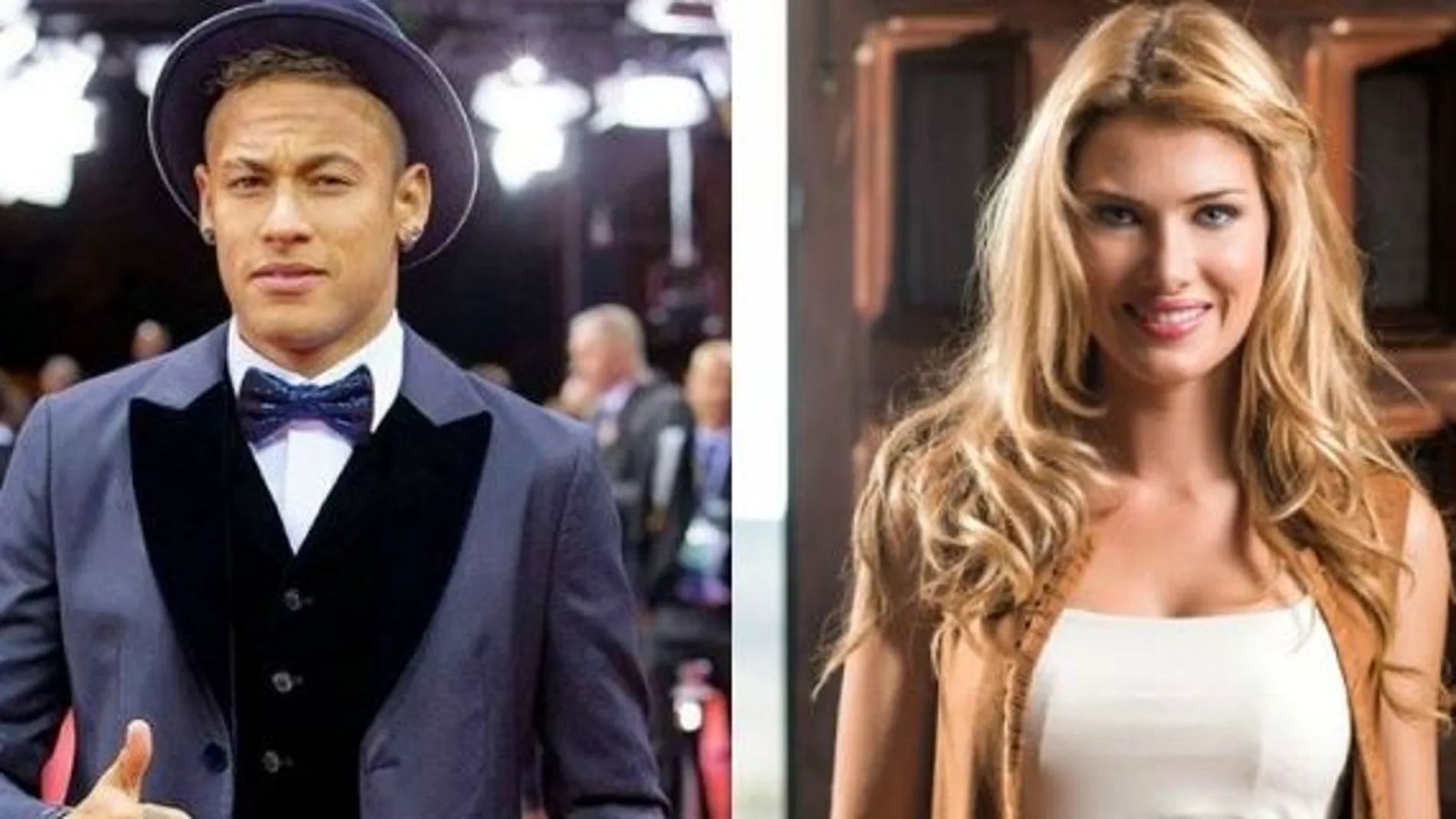 Neymar y Mireia Lalaguna