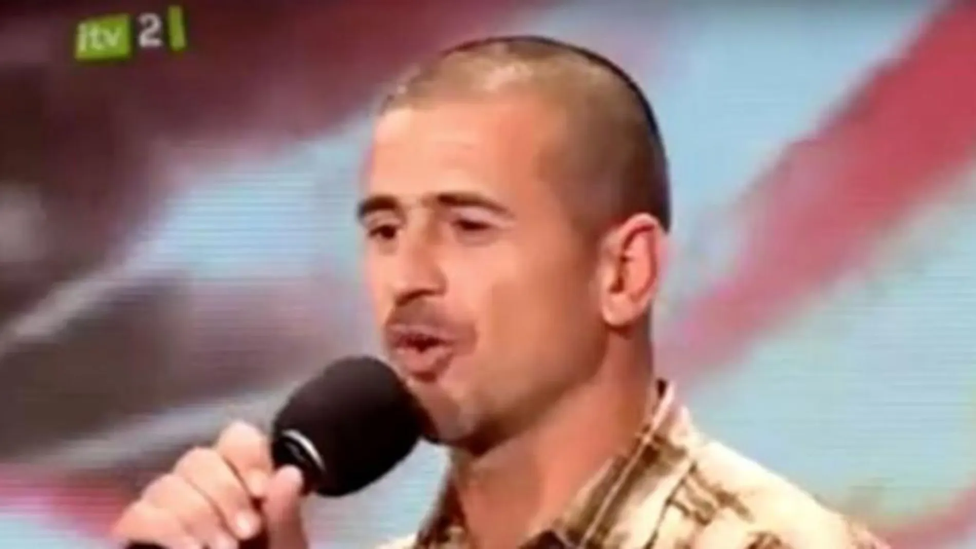Manuel Pons Sánchez en su actuación en X Factor