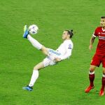 La chilena de Bale en la final de Kiev contra el Liverpool dio la Copa de Europa al Madrid