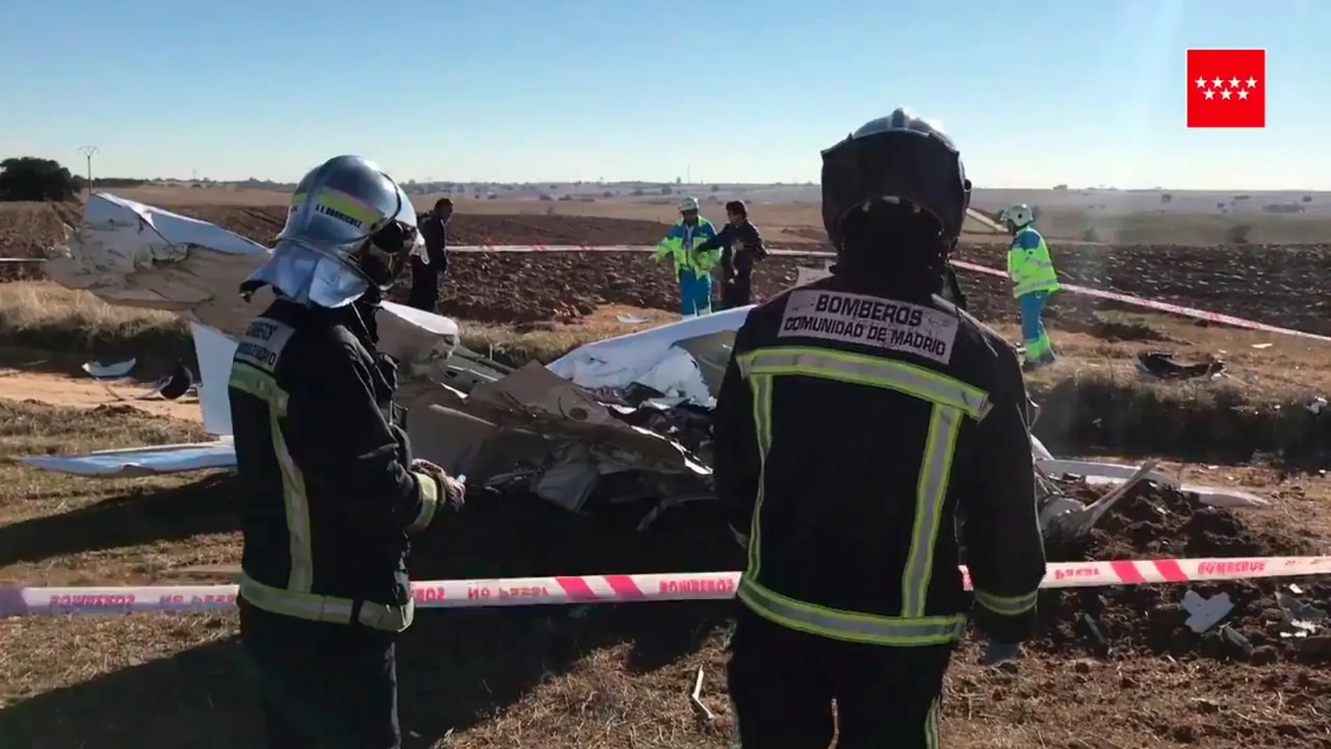 Mueren la instructora y el alumno al estrellarse una avioneta en Quijorna (Madrid)