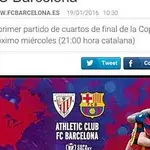  El Barça anuncia el partido en hora catalana... y después lo cambia