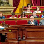 El diputado de la CUP, Carles Riera, en una sesión reciente del Parlament, donde los anticapitalistas se han colocado claramente en la oposición. Foto: Efe