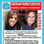  Reanudan la investigación de María Piedad tras seis años desaparecida