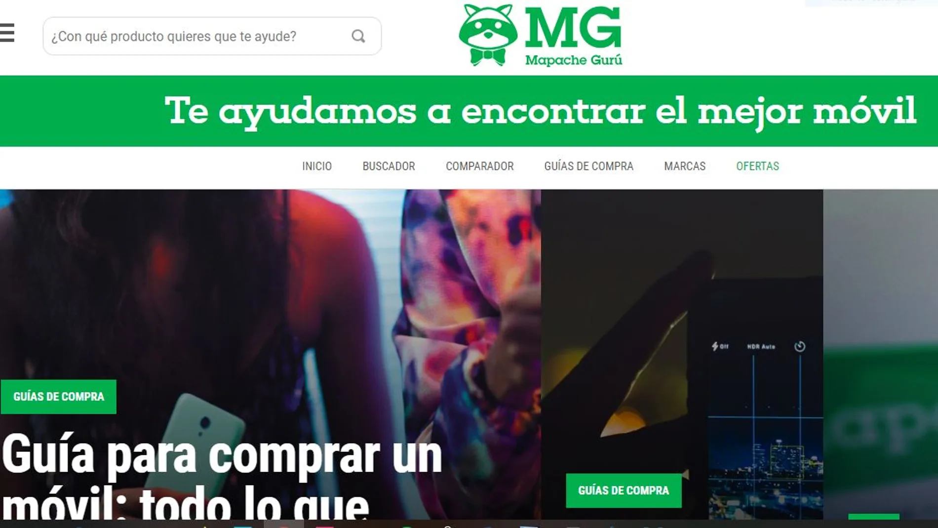 La web de Mapache Gurú