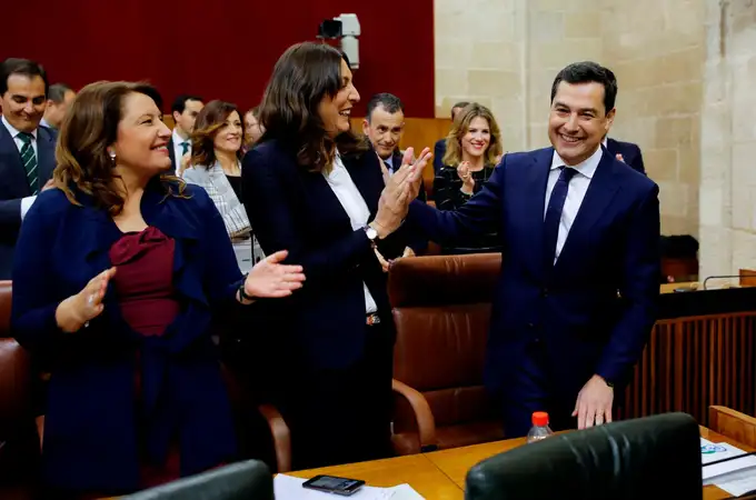 Tres años de Moreno en Andalucía: de su peor resultado al traje a medida de presidente 