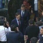 Puntual como un reloj, hace su entrada Rajoy