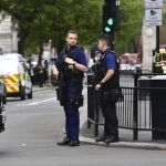 El pasado 27 de abril la policía británica detuvo a un hombre por posesión de armas