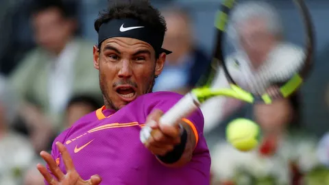 El tenista español Rafael Nadal