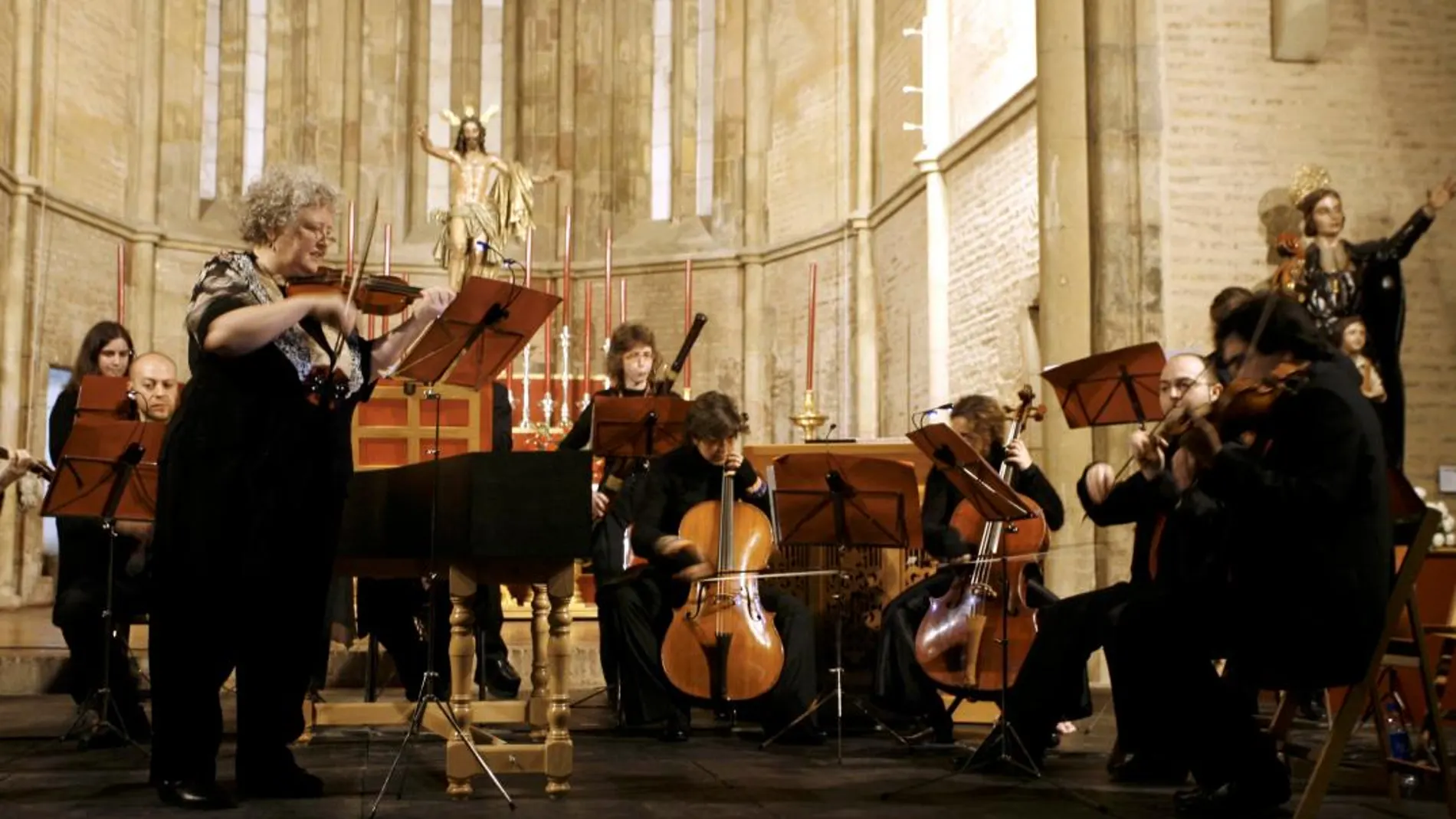 La Orquesta Barroca de Sevilla interpreta música antigua “con criterios historicistas”