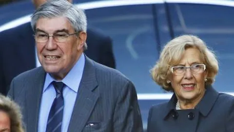 Manuela Carmena, y su marido, Eduardo Leira
