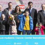 La iniciativa del hospital se presentó en el estadio del FC Barcelona, uno de los promotores del proyecto