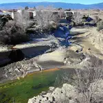  El Lozoya, el río del que bebe Madrid, está seco