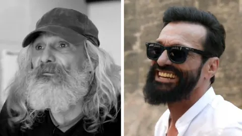 A la izquierda, José antes de su transformación. A la derecha, su look actual