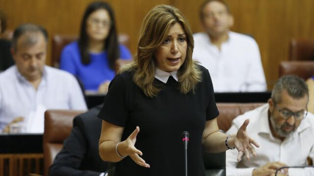 La presidenta de la Junta de Andalucía, Susana Díaz.