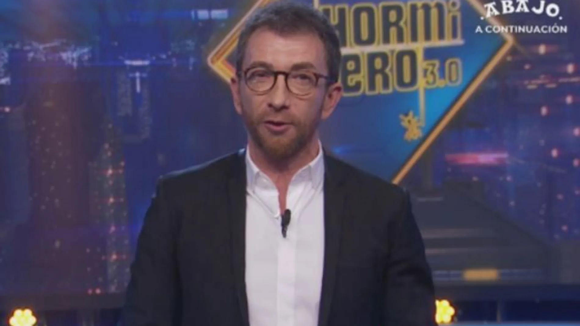 Pablo Motos, ayer en El Hormiguero