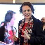 La ministra de Trabajo, Magdalena Valerio.
